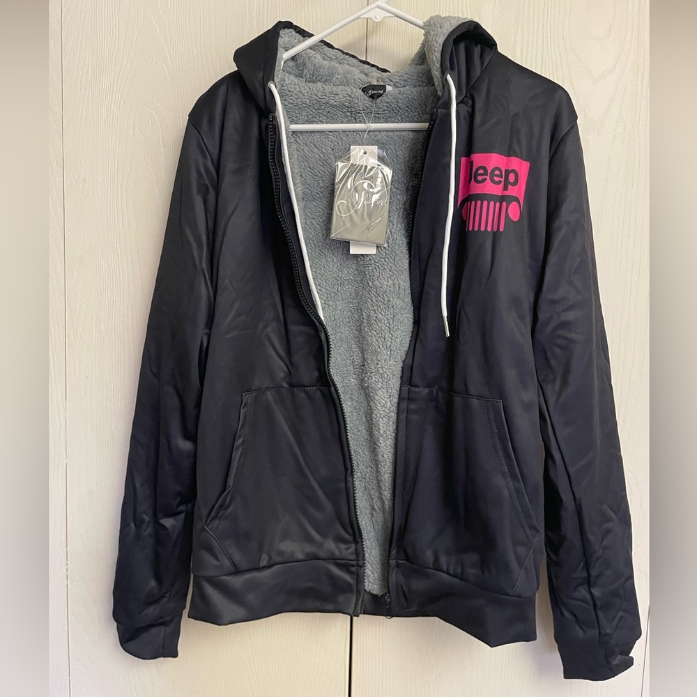 “Jeep Girl” insulated zip up hoodie